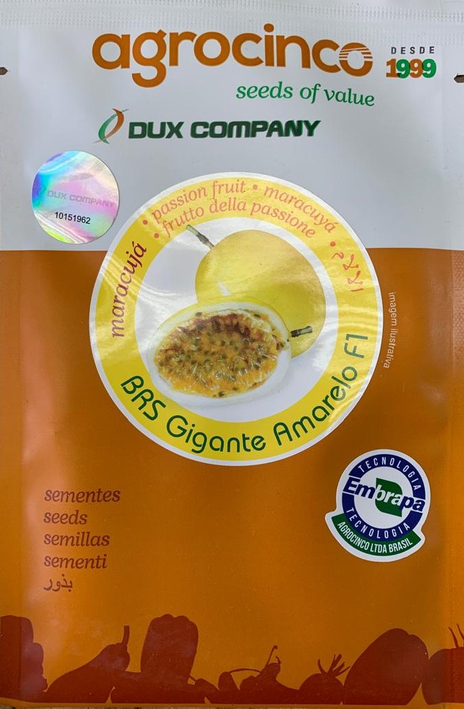 PARCHITA BRS F1 GIGANTE AMARELO (1.000 SEMILAS) (E)